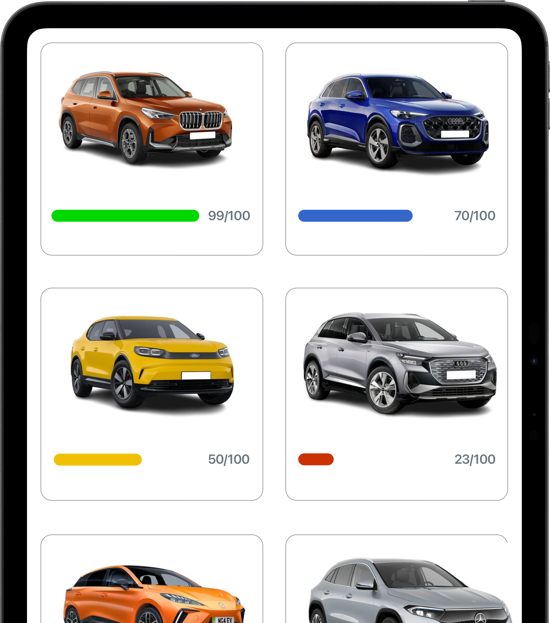 Leasing dashboard preview